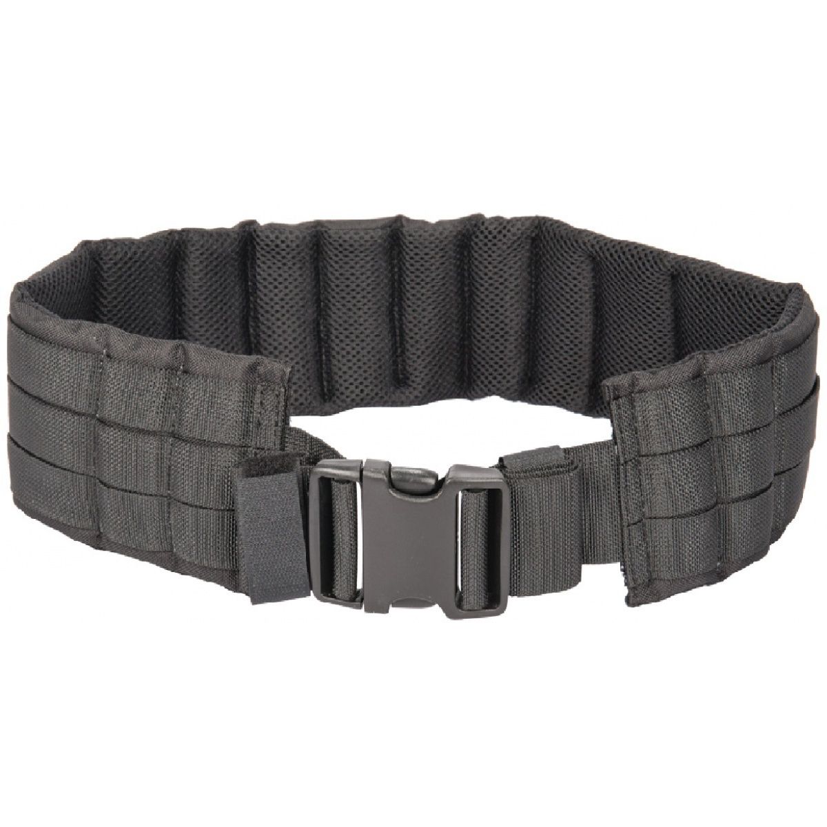 Lancer Tactical MOLLE Nylon Battle Belt, Color: Black