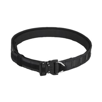 Lancer Tactical Special Combat Belt with Cobra Buckle (Color: Black)