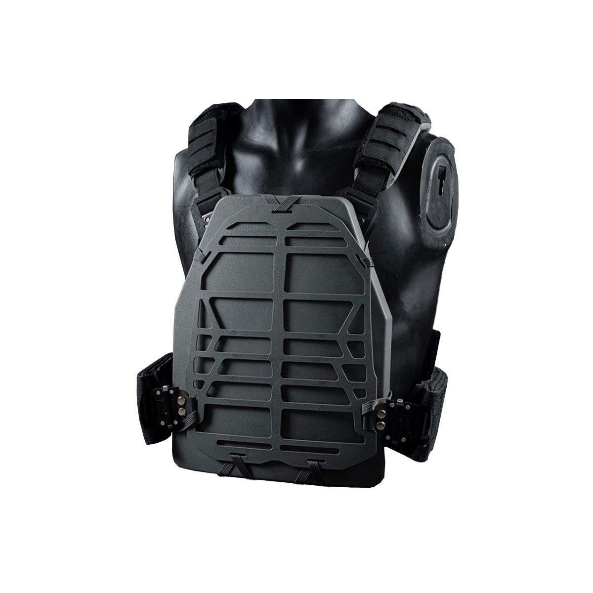 Code 11 Tactical Reinforced Chest Harness, Color: Black