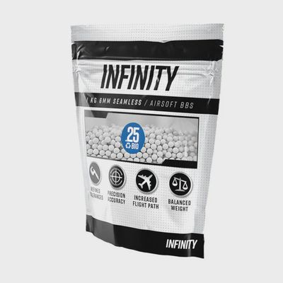 Valken Infinity 0.25g BIO 4,000 ct Airsoft BBs White