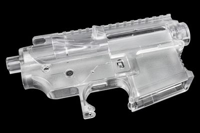 G&amp;G CM16 SR Style Polymer Receiver Set (Transparent)