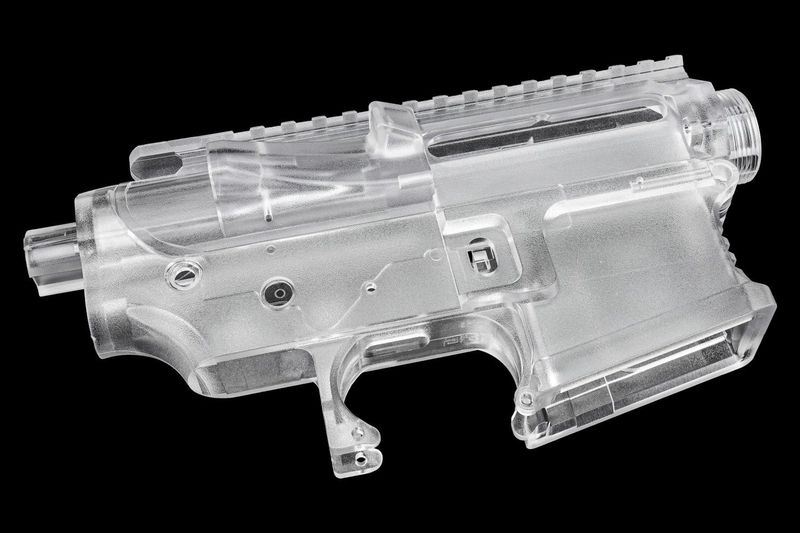 G&amp;G CM16 SR Style Polymer Receiver Set (Transparent)