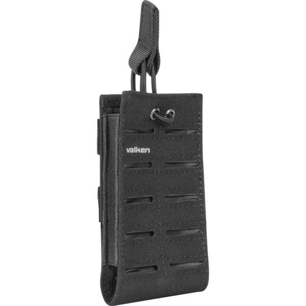 Valken Multi Rifle Single Magazine Pouch - Laser Cut, Colour: Black