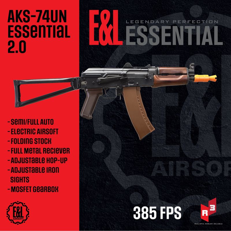 E&amp;L AK74UN Essential 2.0 A104S - AEG