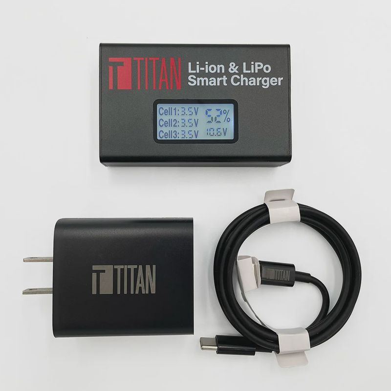 Titan Power Digital Charger for LiPo + LiIon AEG Batteries (New Version)