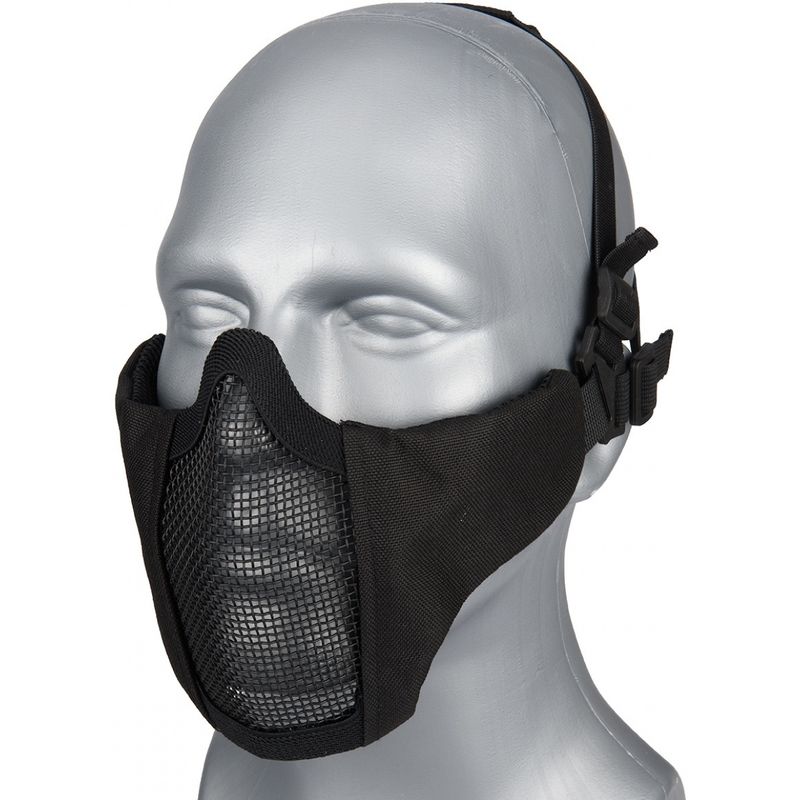 G-Force Low Carbon Steel Mesh Nylon Lower Face Mask