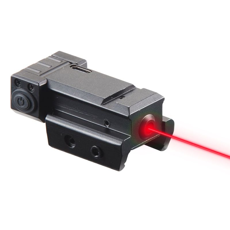 Lancer Tactical Compact Red Laser Sight - (Black)