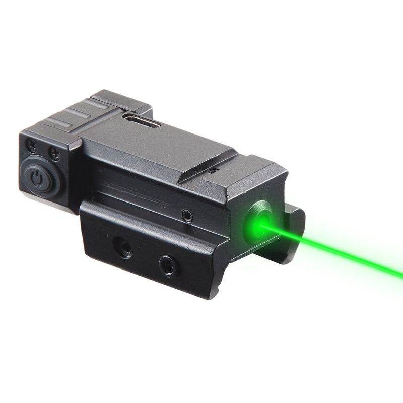 Lancer Tactical Compact Green Laser Sight - (Black)