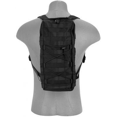 Lancer Tactical MOLLE Hydration Backpack (Nylon) - BLACK
