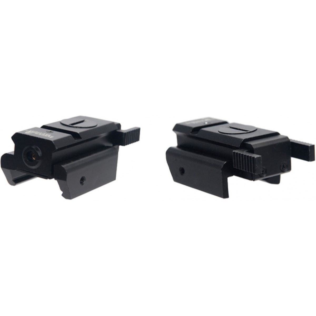 Lancer Tactical Airsoft Low Red Laser Dot Sight - BLACK