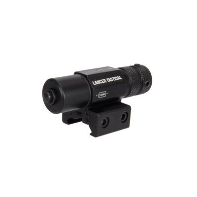 Lancer Tactical Green Laser w/ 20mm Standard Rail Mount (Black)