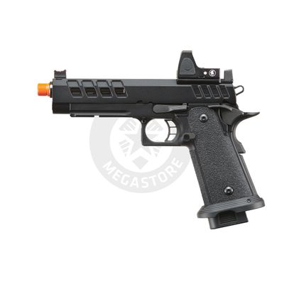 Lancer Tactical Heracles Hi-Capa Gas Blowback Airsoft Pistol - (Black w/ Reflex Dot)