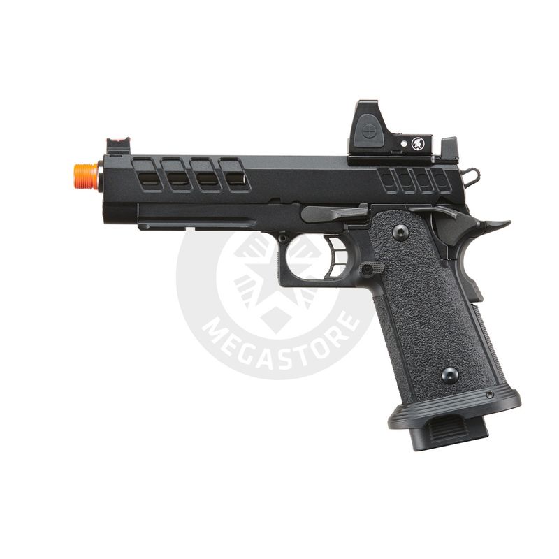 Lancer Tactical Heracles Hi-Capa Gas Blowback Airsoft Pistol - (Black w/ Reflex Dot)