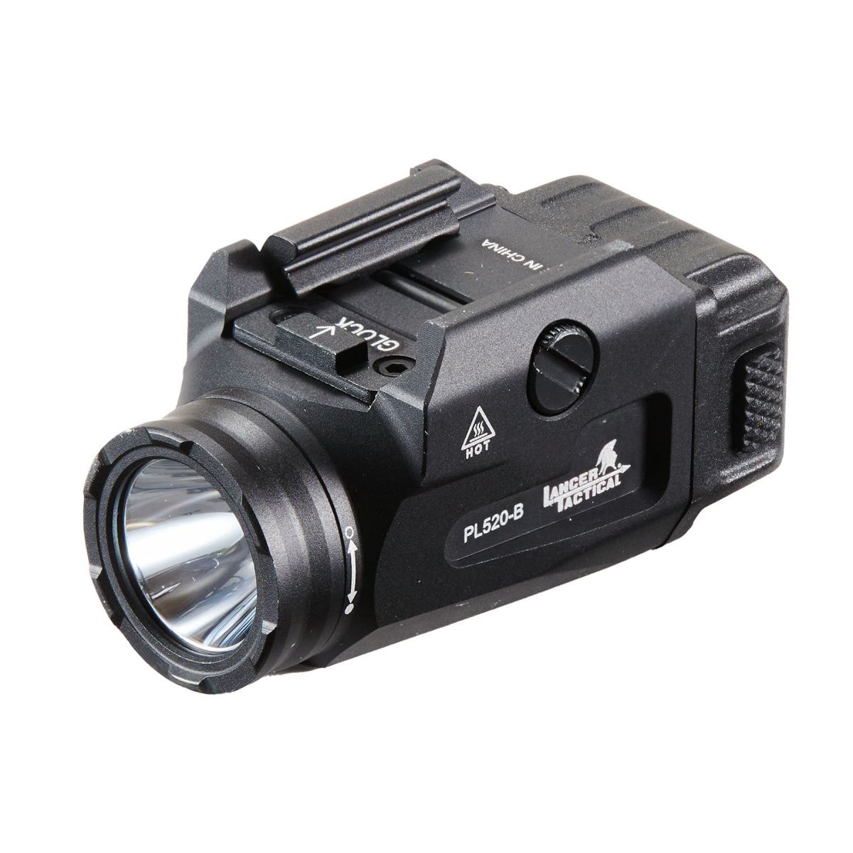 Lancer Tactical PL520 Tactical LED Weapon Light - BLACK