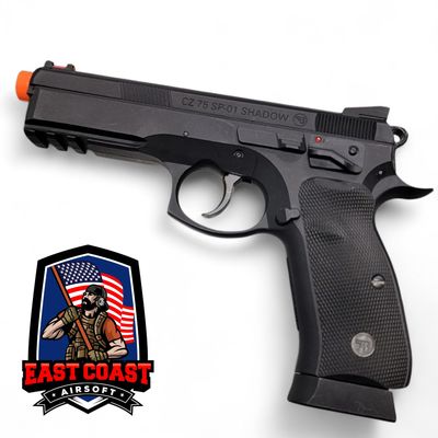 Used CZ SP-01 Shadow Airsoft Non-Blowback CO2 Gas Pistol by ASG