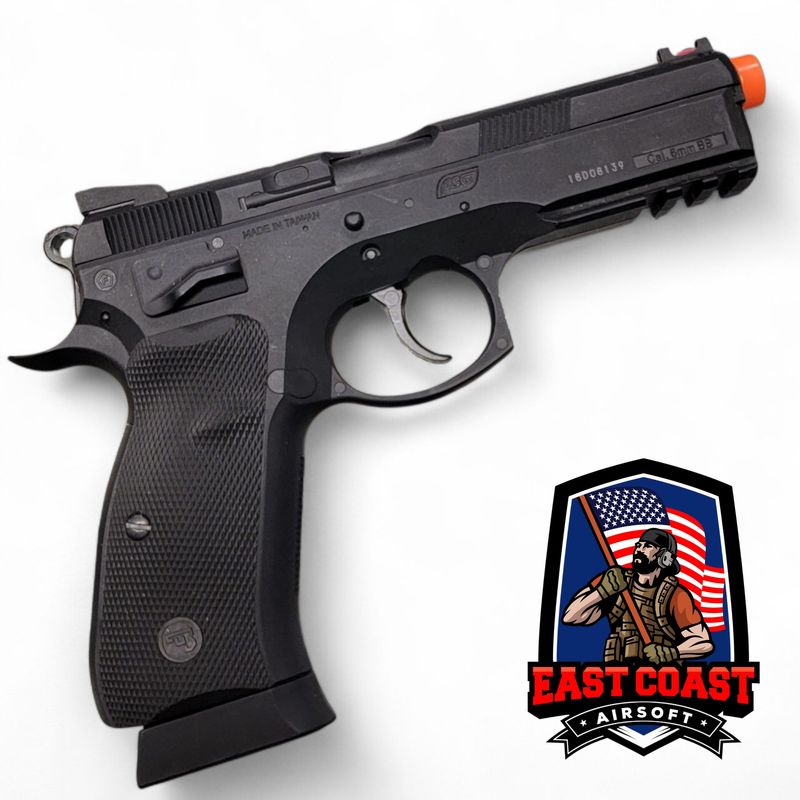Used CZ SP-01 Shadow Airsoft Non-Blowback CO2 Gas Pistol by ASG