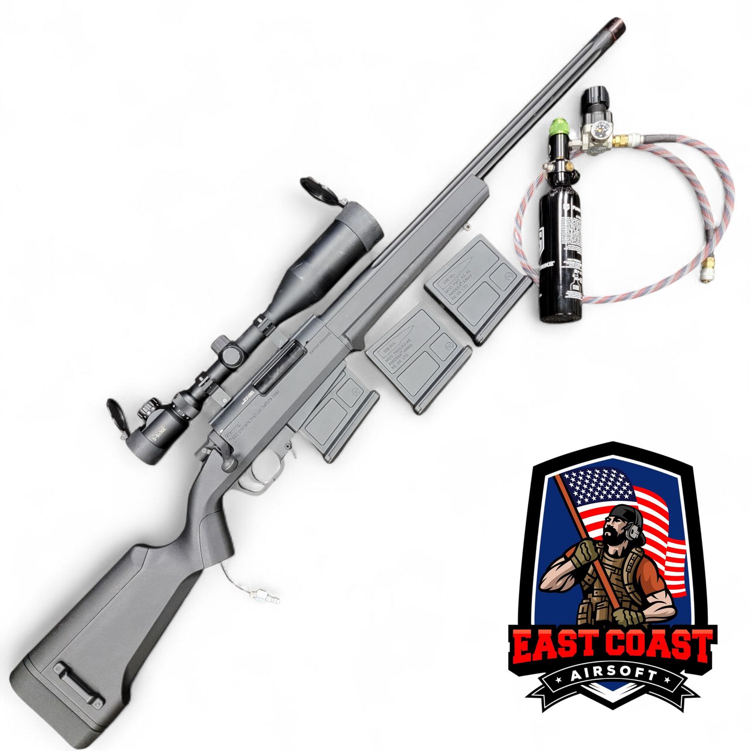 Used Ares Amoeba Striker with Wolverine Bolt Package