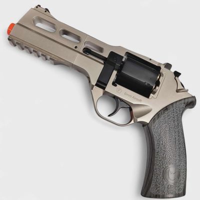 Used -Limited Edition Airsoft Chiappa Rhino 50DS CO2 Revolver (Silver)