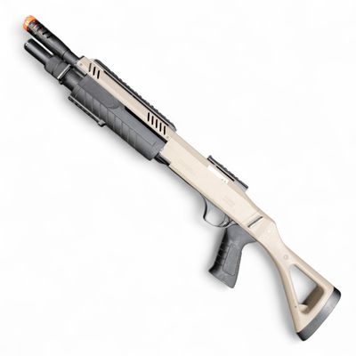 Used FABARM STF12 Pump Action Tri-Shot Airsoft Shotgun