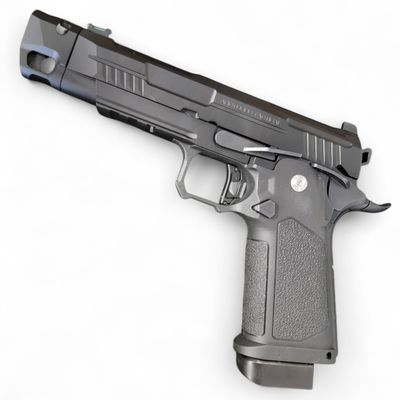 Used ARCTURUS Vanguard 4.3&quot; Airsoft Hi-Capa Gas Blowback Pistol (Model: Optics Ready Slide &amp; Compensator / Black)
