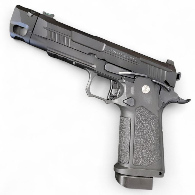 Used ARCTURUS Vanguard 4.3&quot; Airsoft Hi-Capa Gas Blowback Pistol (Model: Optics Ready Slide &amp; Compensator / Black)