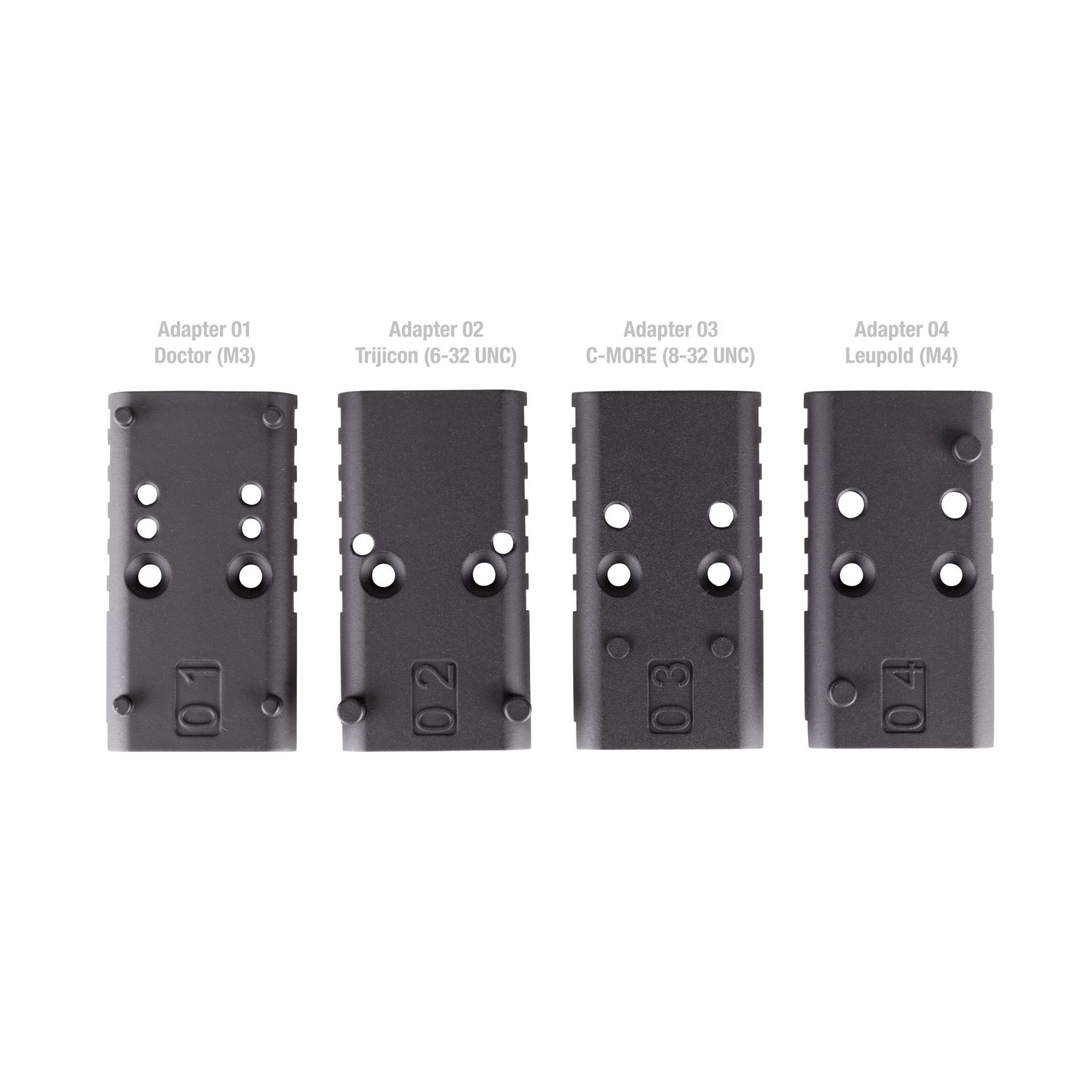 UX ADAPTER PLATE SET FOR WG MOS (4PK)