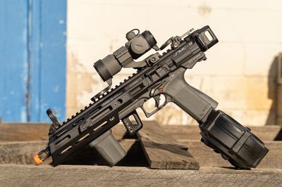 G&amp;G SMC-9 / GTP9 300-Round Green Gas Drum Magazine