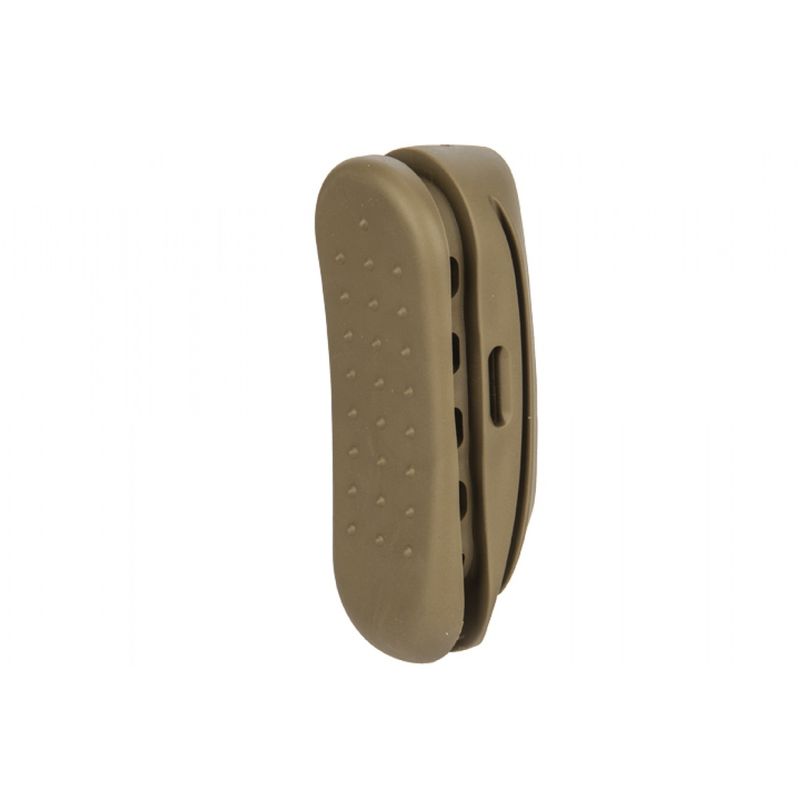 Element Rubber Buttstock Pad for AK Series Airsoft AEG Rifles - Dark Earth