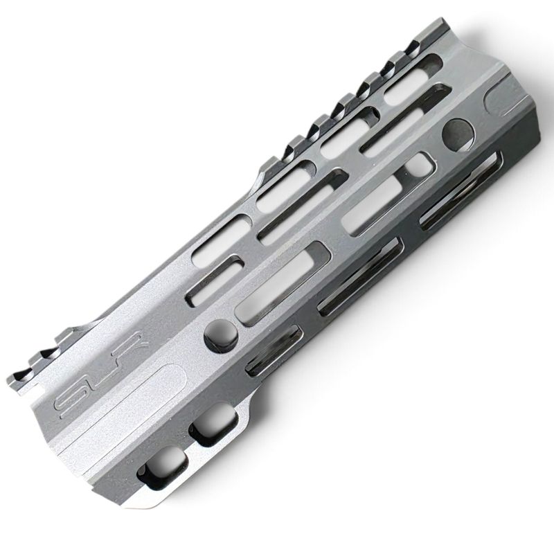 CLEARANCE - MISSING BARREL NUT: SLR ION 6.7” Ultra lite MLok Handguard (Grey)