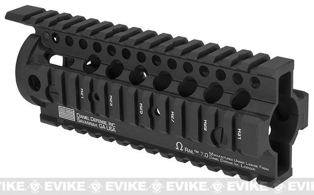 Daniel Defense Licensed Omega Rail System for Airsoft AEG by Madbull (Color: Black / 7")
