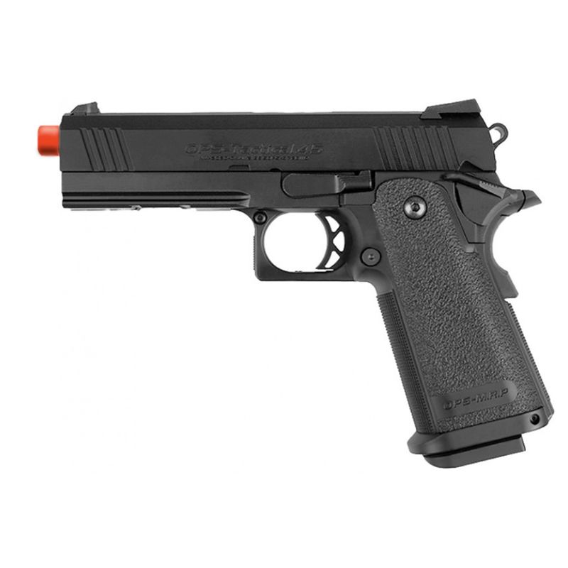 Tokyo Marui 4.3 Tactical Custom Hi-Capa GBB Airsoft Pistol (BLACK)