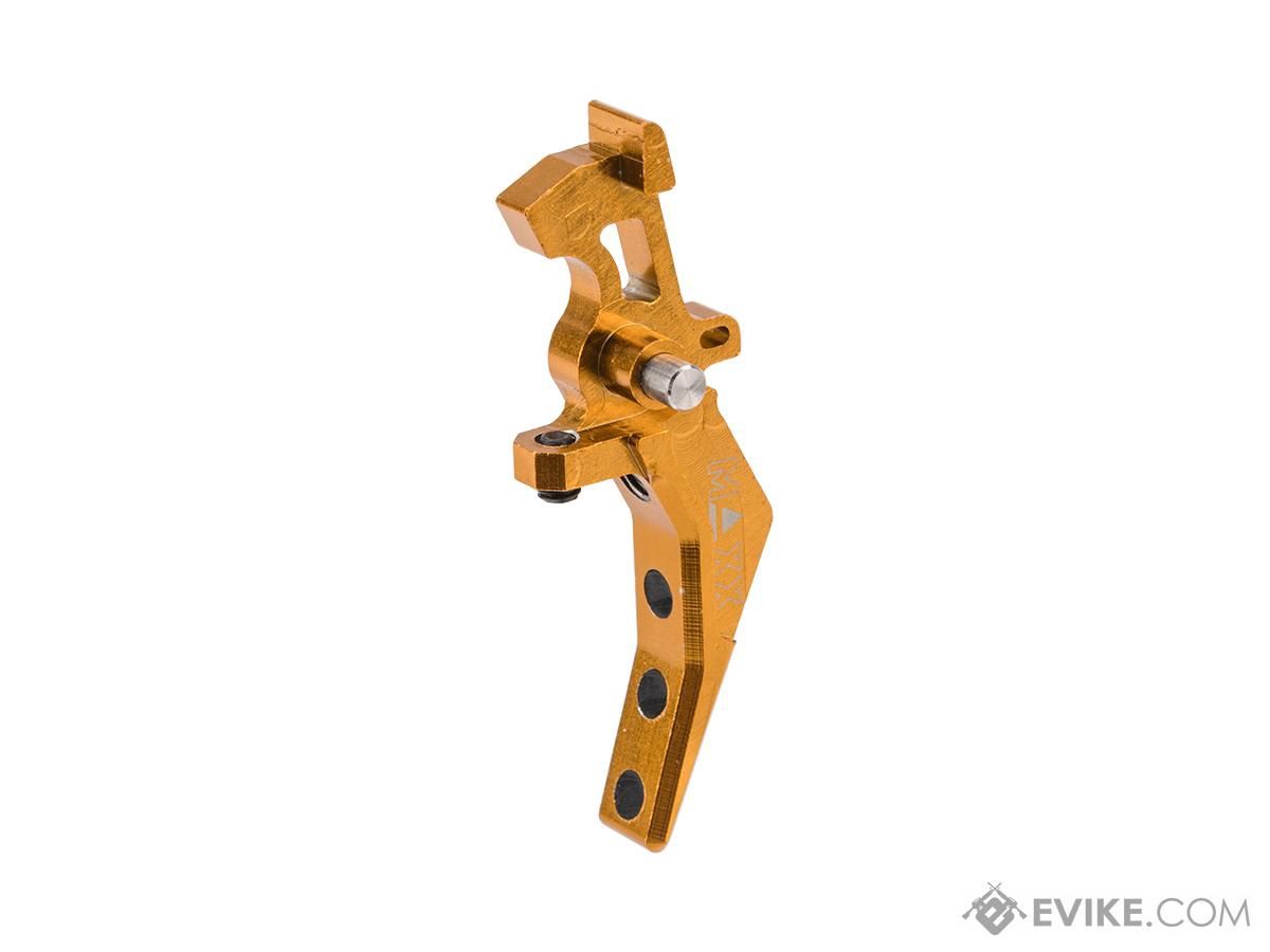 Maxx Model CNC Aluminum Advanced Speed Trigger for M4 / M16 Series Airsoft AEG, Model: Style B - Dark Earth