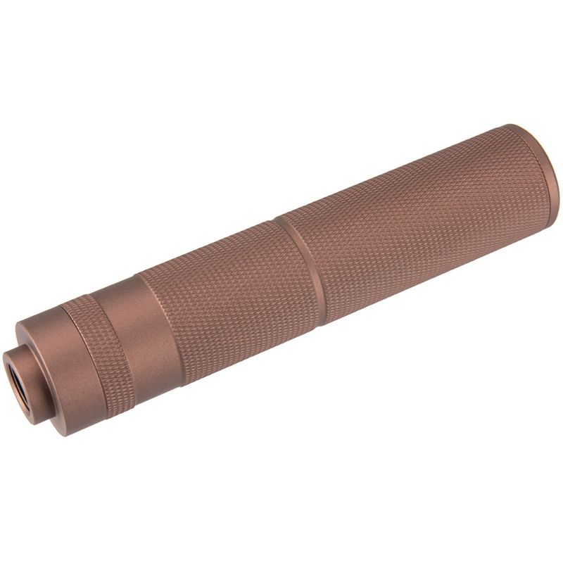 LANCER TACTICAL 155MM ALUMINUM KNURLED MOCK SUPPRESSOR