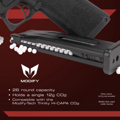 Modify-Tech Trinity Hi-Capa 26 Round CO2 Magazine