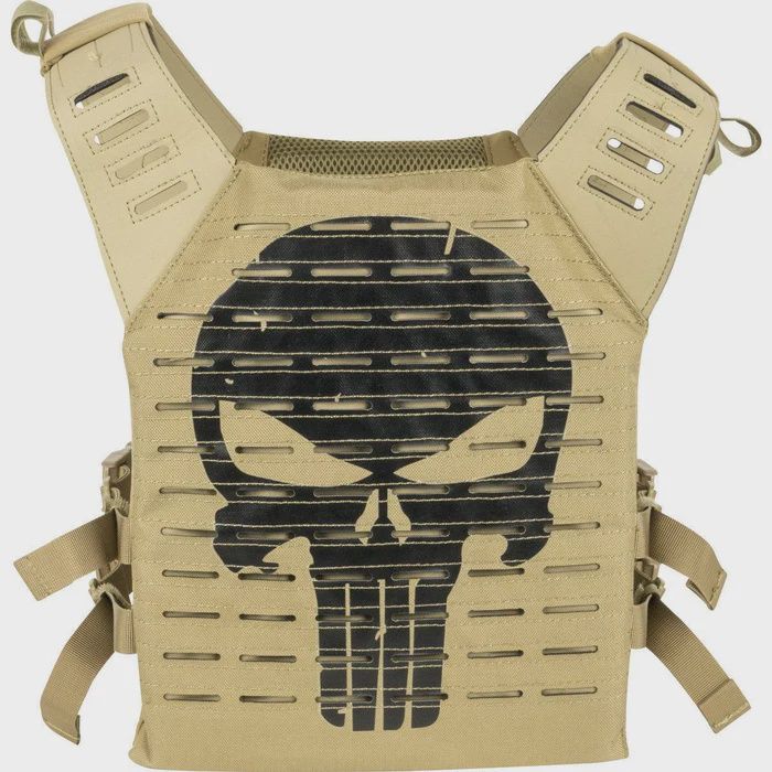 Valken Skull Plate Carrier in Tan