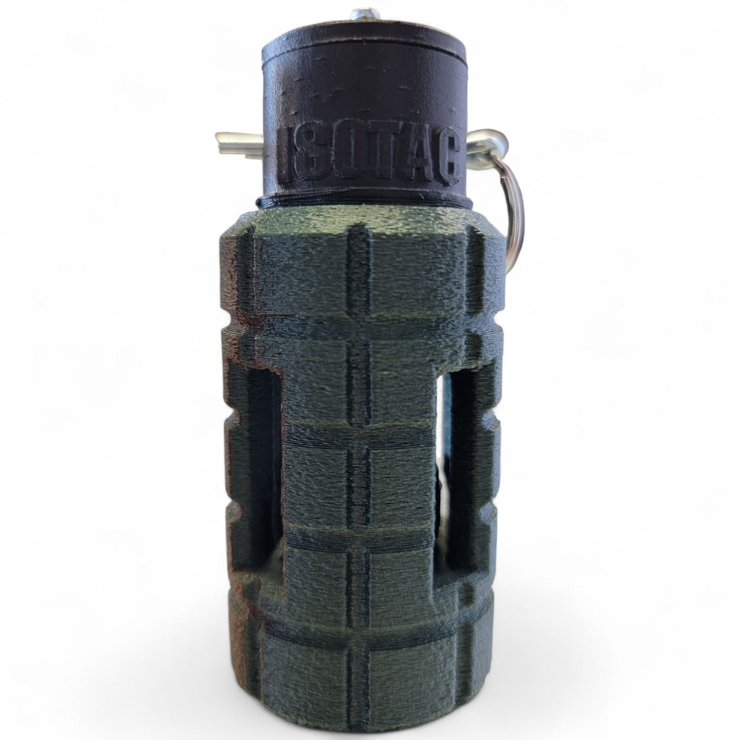 ThunderStrike v2 Airsoft Impact Sound Grenade, Color: Green, Quantity: 1 Grenade