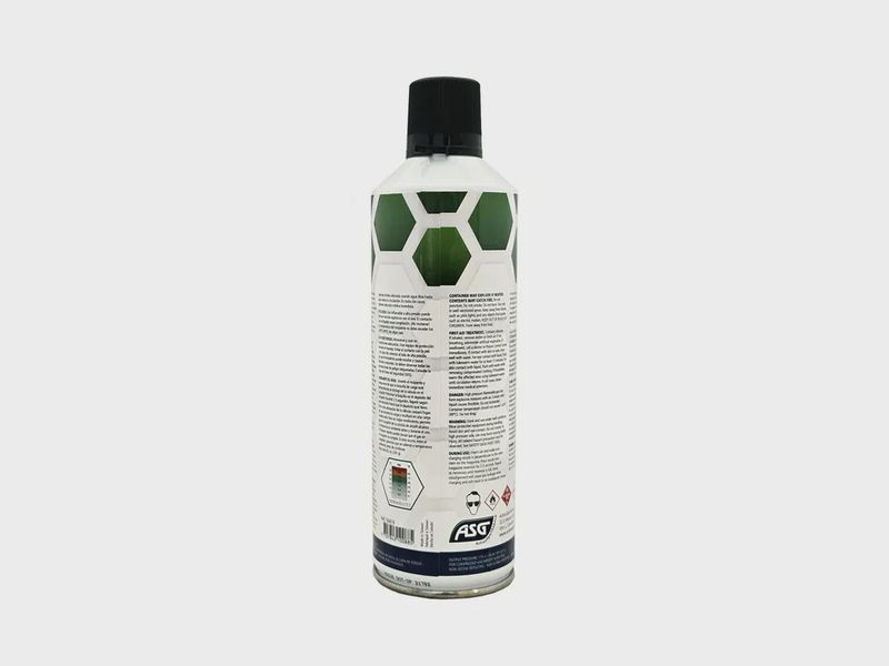 ULTRAIR Green Gas Can -8.5oz Bottle with Silicon
