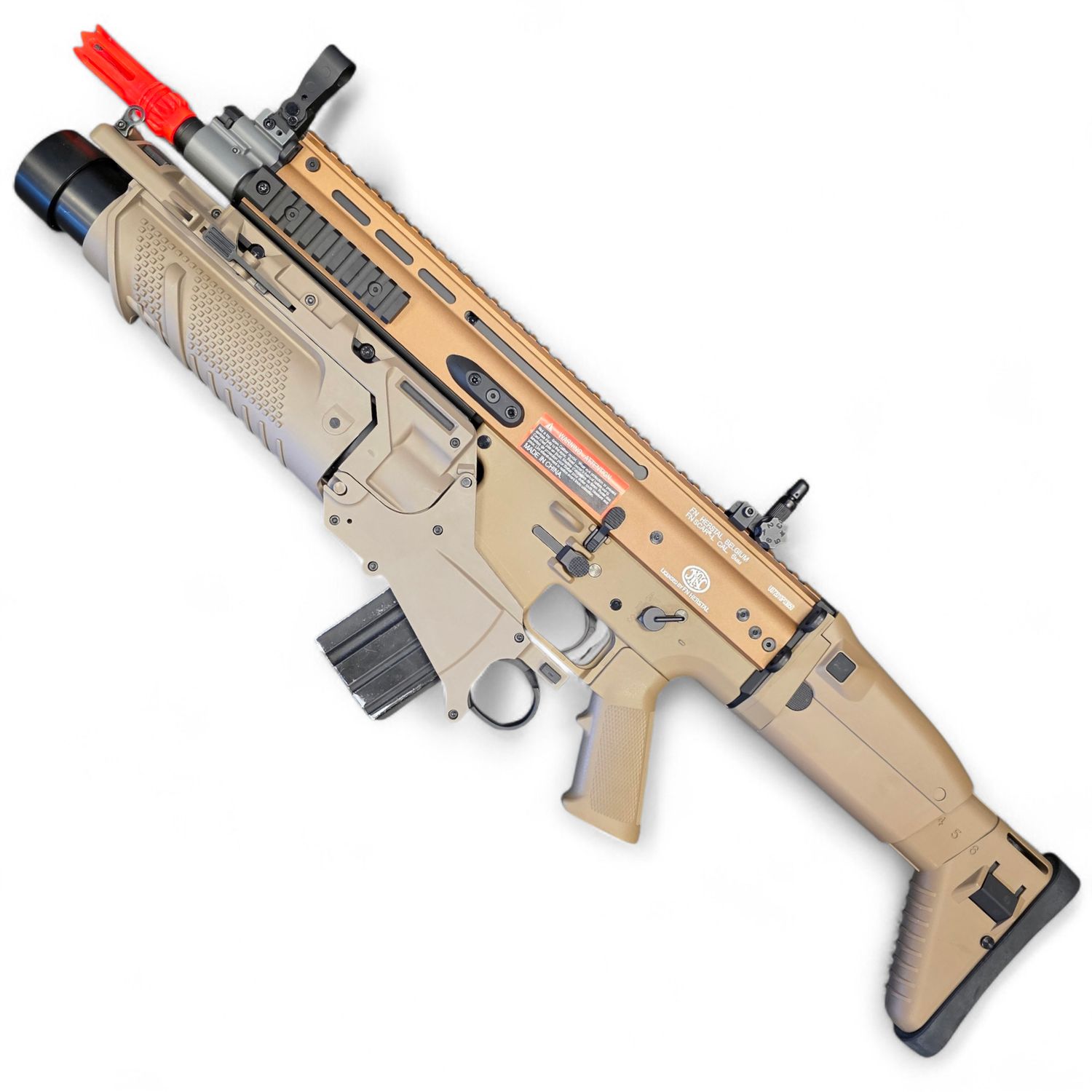 Used CYMA FN SCAR-L with EGLM Grenade Launcher