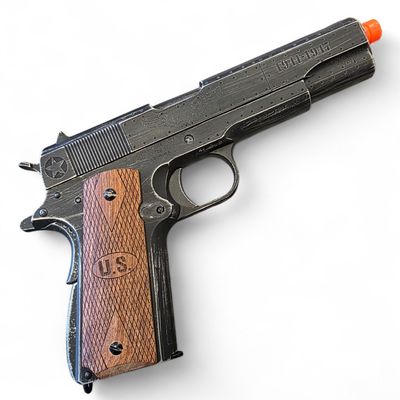 Used Auto-Ordnance Licensed Custom 1911 Gas Blowback Pistol Licensed by Cybergun x AW Customs (Model: Fly Girls)