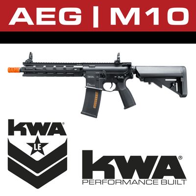 KWA M10 Mod 1 w/ 2.5+ GEARBOX - BLK