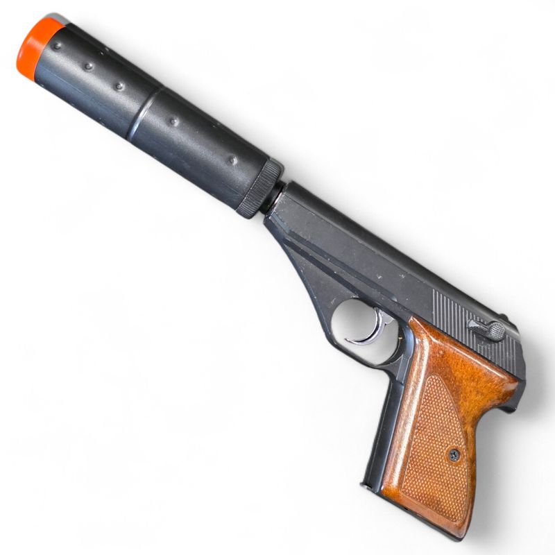 Used HFC HG-106 Non-Blowback Gas Pistol w/ Suppressor