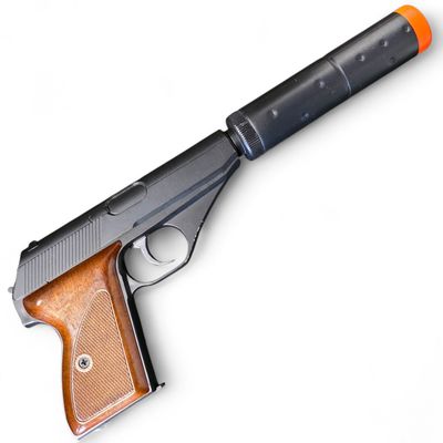 Used HFC HG-106 Non-Blowback Gas Pistol w/ Suppressor