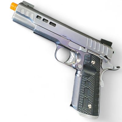 Used Ascend Airsoft KP1911 Custom Gas Blowback Airsoft Pistol - Silver | Pre-Owned