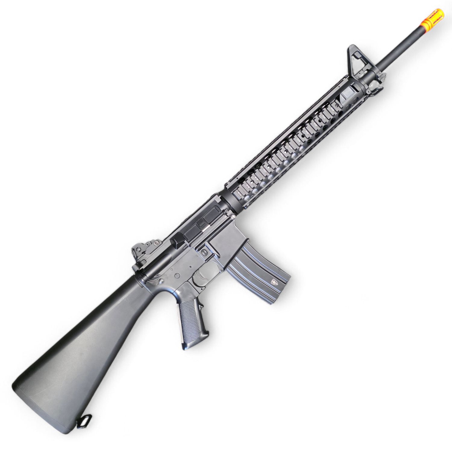 Used Atlas Custom Works Airsoft Full Length M16 AEG Rifle w/ Full Metal Gearbox (Color: Black)