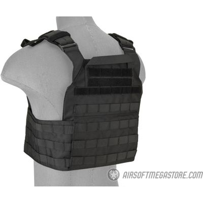 Lancer Tactical Assault Recon Tactical Vest - BLACK