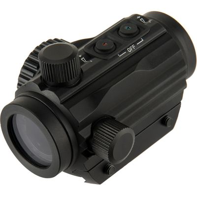 Lancer Tactical 1 x 30 Mini Red/Green Dot Sight - BLACK