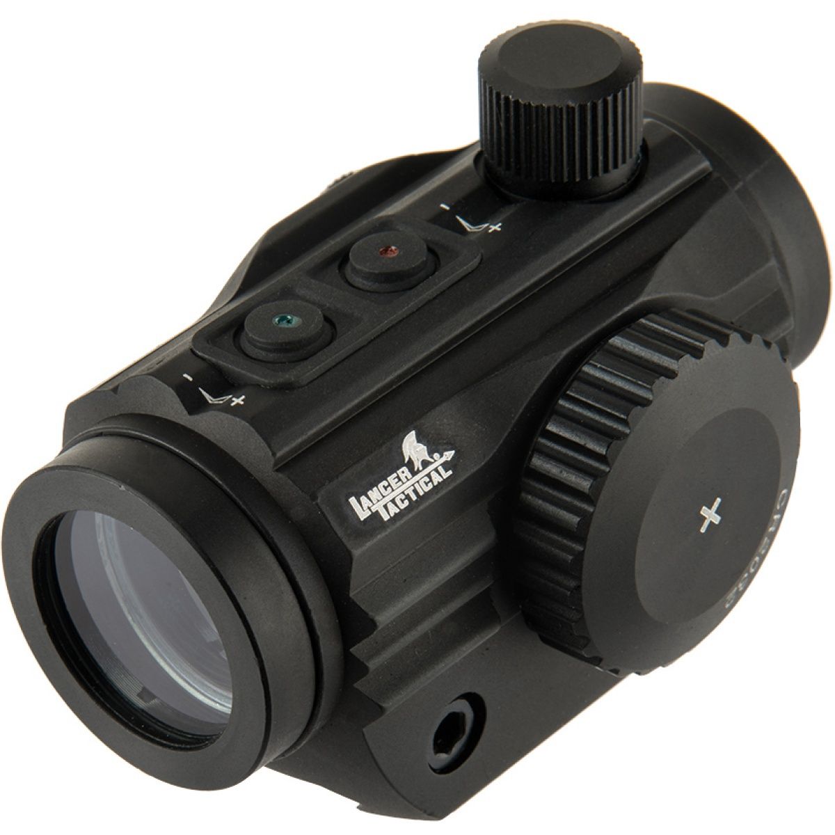Lancer Tactical 1 x 30 Mini Red/Green Dot Sight - BLACK