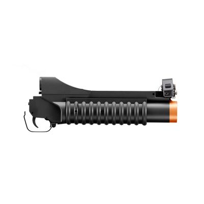 Double Bell M203 Short Airsoft Gas Grenade Launcher *No Grenade* (Color: Black)