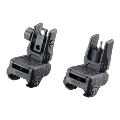 Lancer Tactical LT M4 Flip Up Front and Rear Sight Set - (Black)