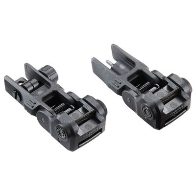 Lancer Tactical LT M4 Flip Up Front and Rear Sight Set - (Black)